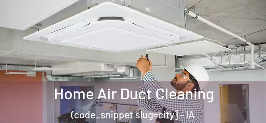  Home Air Duct Cleaning (code_snippet slug=city] - IA